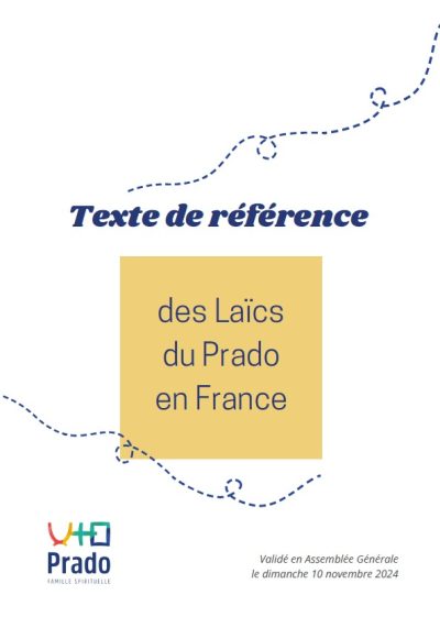 Couverture Livret des Laïcs du Prado de France - 03,2025